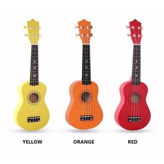 Ukulele Soprano nhiều màu
