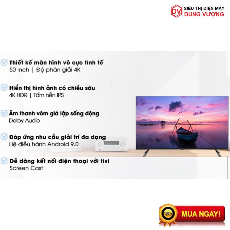Tivi Casper 50 inch 50UG6100 4k  Mới 2021, Tivi thái lan 50In 4k giọng nói [ Giá siêu Rẻ] | BigBuy360 - bigbuy360.vn