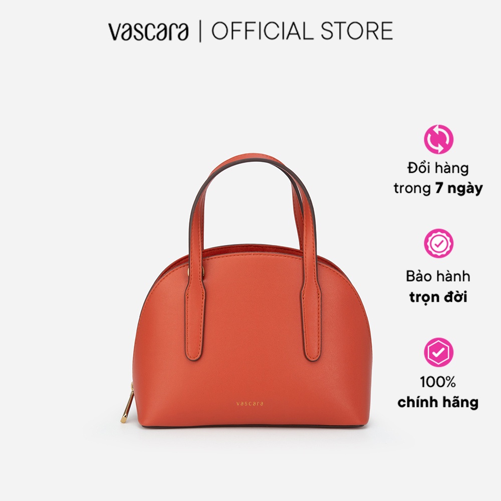Vascara Túi Xách Bowler Style Quai Viền Màu SAT 0285
