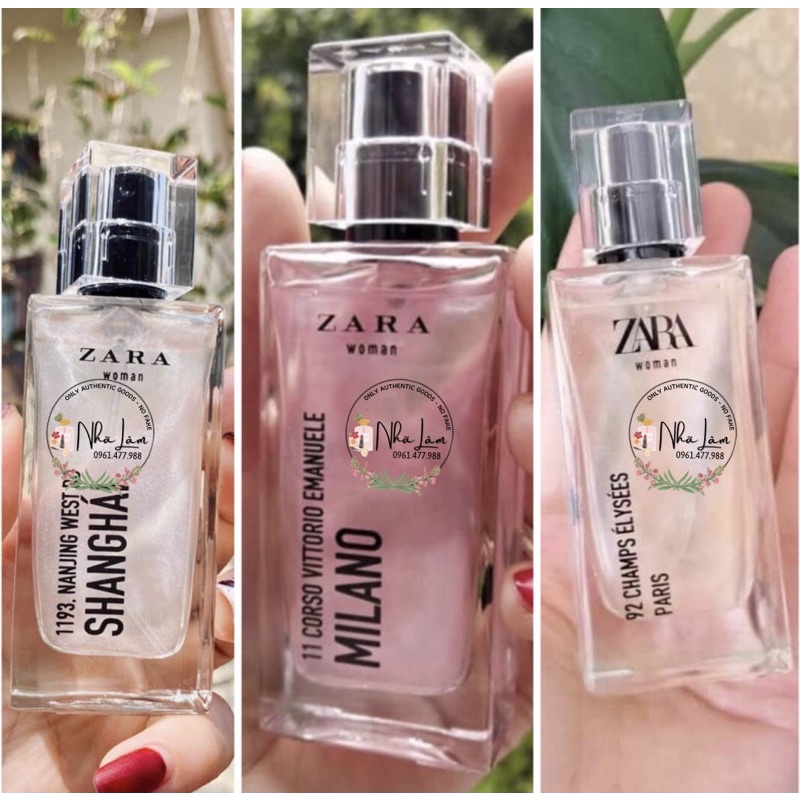🇪🇸 ZARA - TỔNG HỢP NƯỚC HOA ZARA NỮ 30ML 🇪🇸