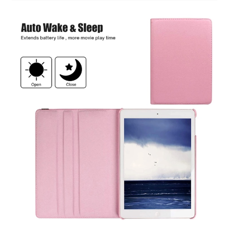 Bao da máy tính bảng PU ARESKO thích hợp cho IPad 10.2 8 2020 2017 2018 9.7 Air 4 10.9 Pro 10.5 11 M1/ 2 3 4 Mini 12345