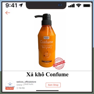 Xả khô Confume Welcos Hair Lotion dưỡng tạo kiểu, giữ lọn sóng xoăn chính hãng hàn quốc CT20