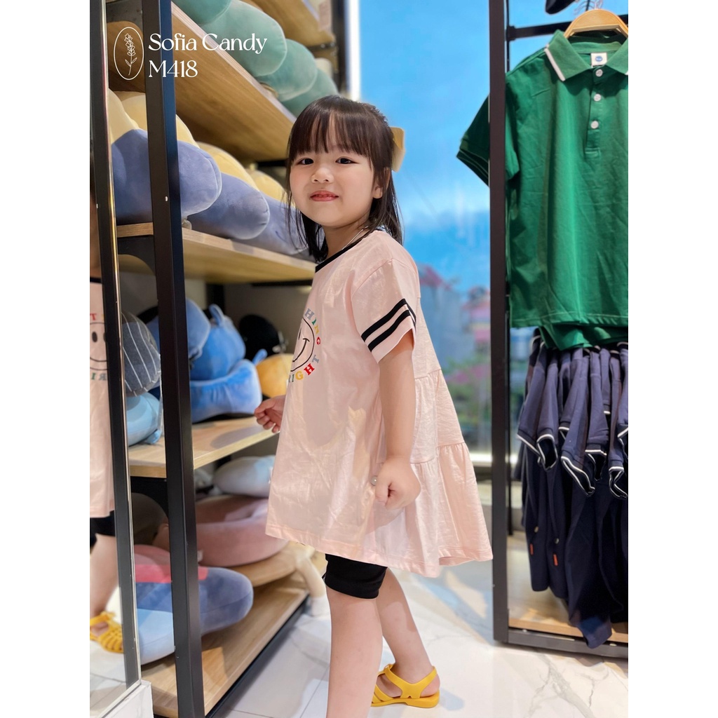 Quần legging lửng bé gái chất tốt 5 màu dễ mặc dễ phối đồ Shushibaby