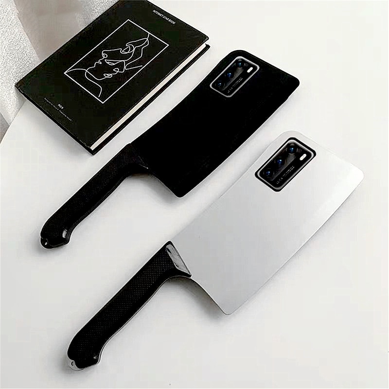 3D Kitchen Knife Phone Case for Y15S Y33S Y21 Y21S Y20 Y20S Y31 Y51 Y30 Y50 Y20S Y91 Y95 Y91i Y91C Y11 Y12 Y15 Y17 Y19 V20 V20SE V21