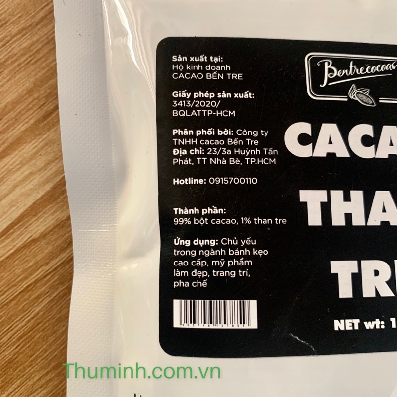 Ca Cao Than Tre 100gr