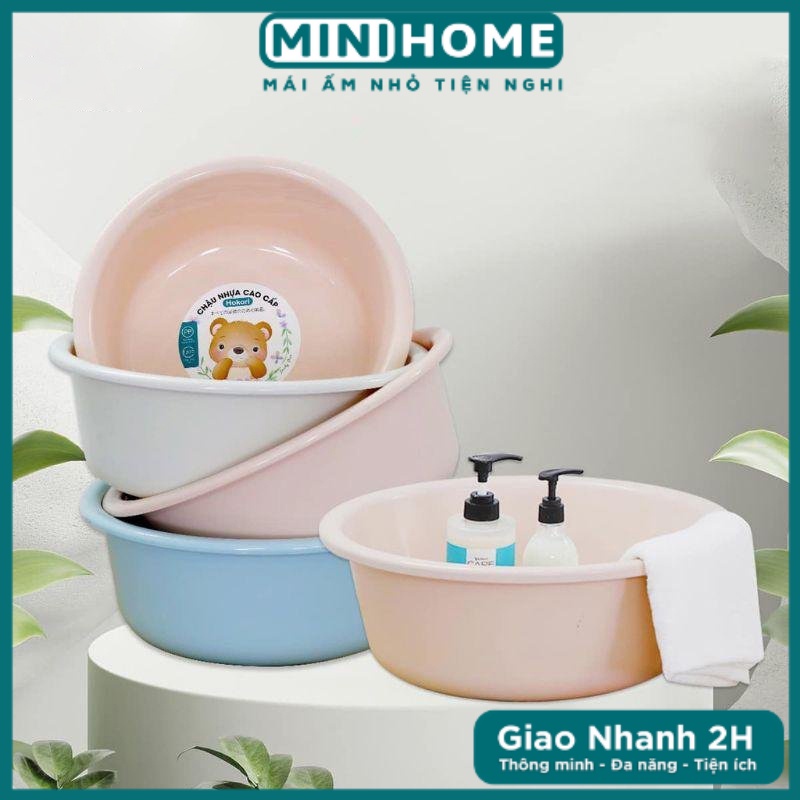 Chậu Nhựa, Thau Nhựa VIỆT NHẬT 3T6 HOKORI 2491