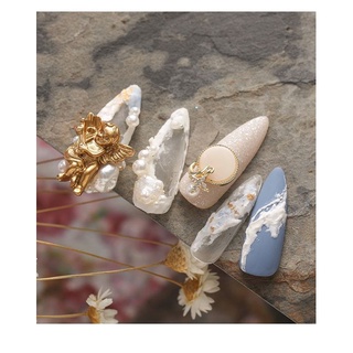 SET 4 Phụ Kiện Charm Thiên Thần Châu Âu Đính Móng