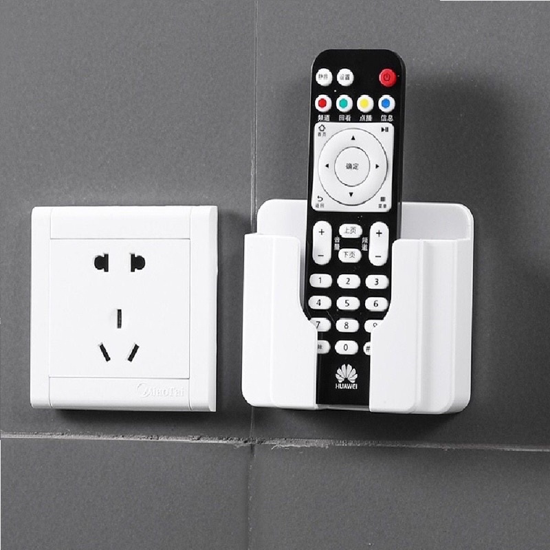 Kệ Đựng Điều Khiển Từ Xa / Điện Thoại Gắn Tường Đa Năng Tiện Dụng