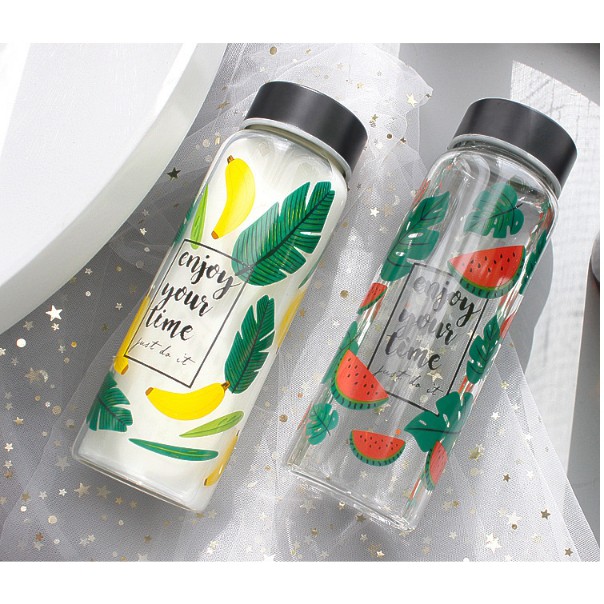 BÌNH THỦY TINH ENJOY YOUR TIME 500ML | BigBuy360 - bigbuy360.vn