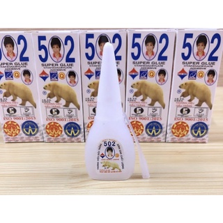 Keo 502 , keo dán sắt 502 (hiệu gấu trắng) Nhật Quang