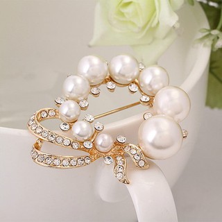 Cài Áo Nữ Tròn Đính Đá CAOG-20