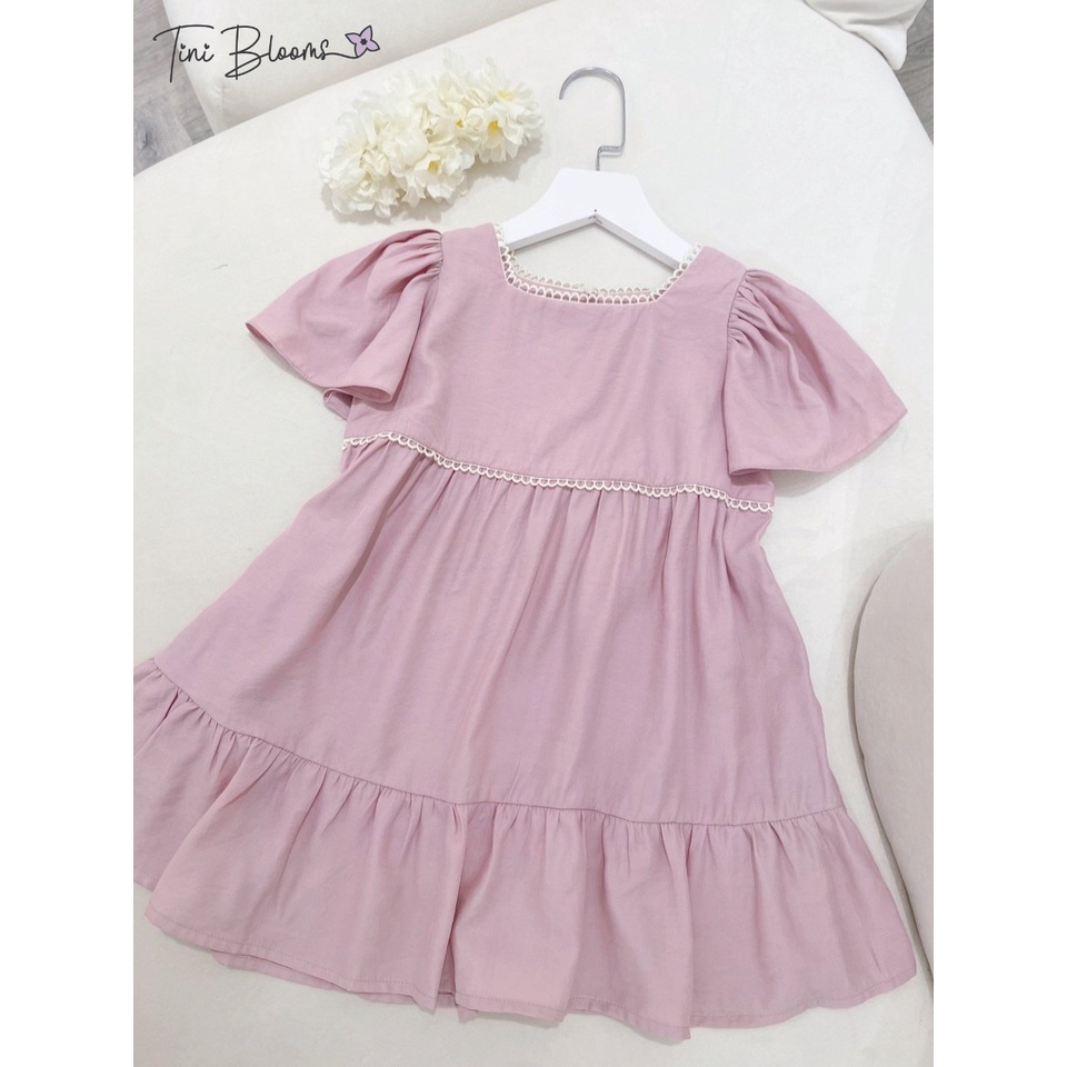 Váy babydoll cánh tiên cho bé gái từ 2-10 tuổi Tini Blooms MS17