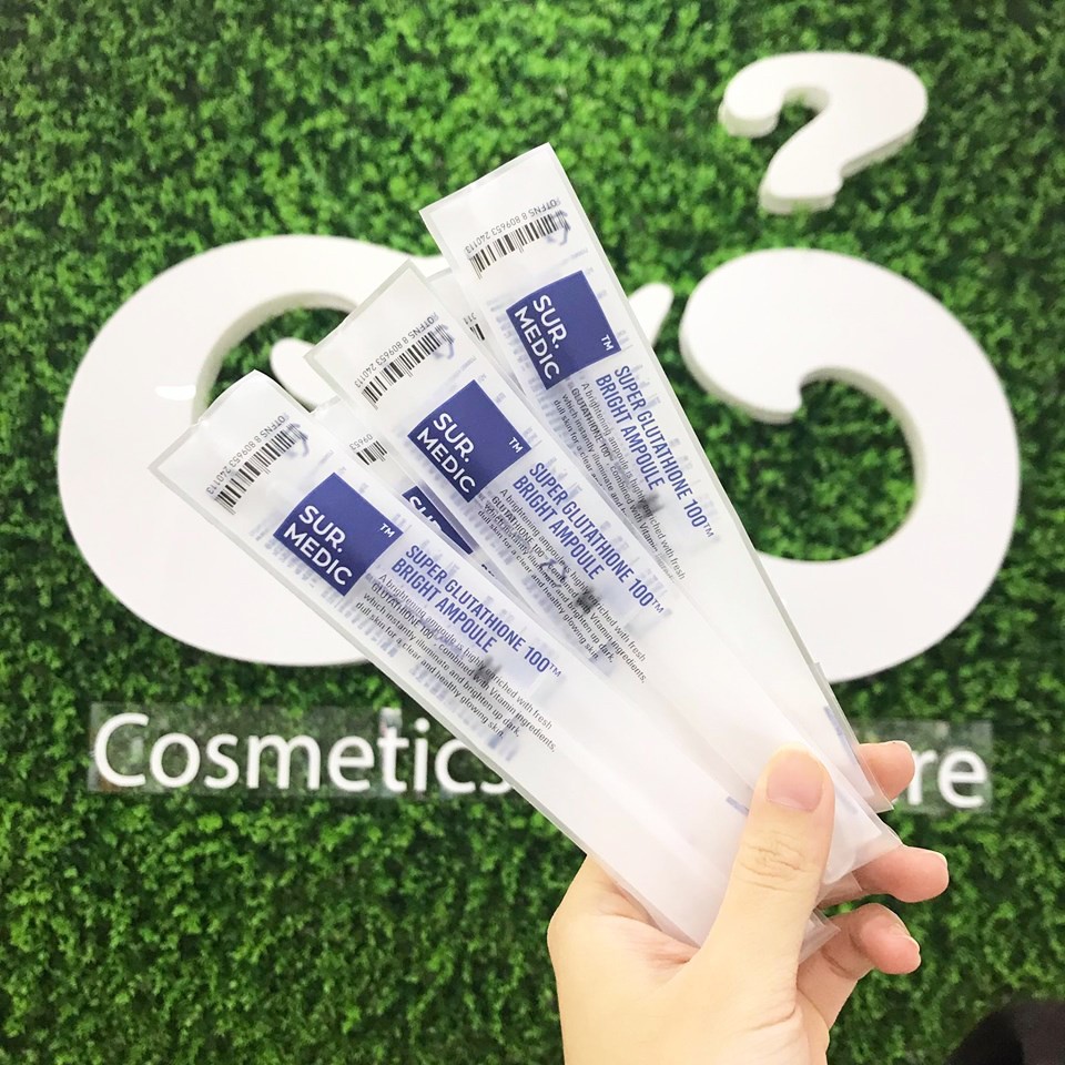 Tinh chất truyền trắng Sur.Medic Super Glutathione 100 Bright Ampoule | BigBuy360 - bigbuy360.vn