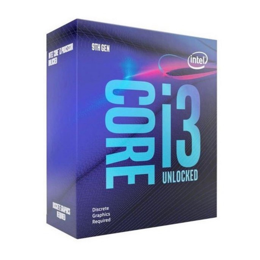 CPU Intel Core i3 9100F 4 Cores-4 Threads 3.6GHz 1151-v2 Box chính hãng