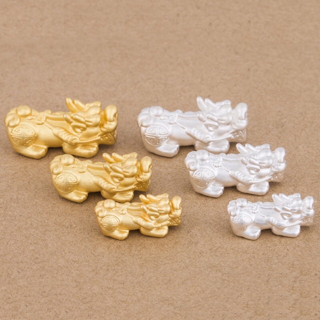 KHO SỈ  Charm Tỳ Hưu bạc mẫu đẹp - Hàng bạc tốt loại 1 cực đẹp PH307