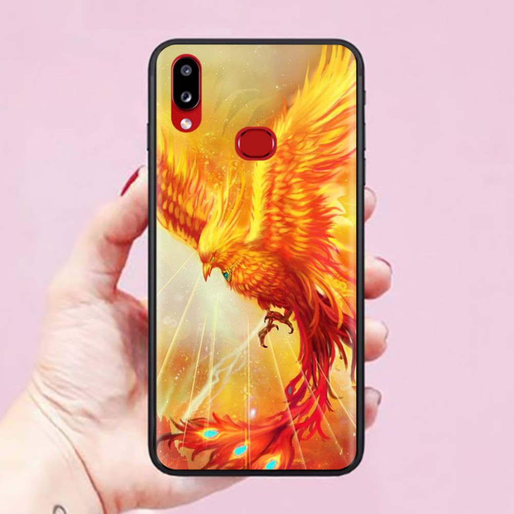 [ Hot Trend ] Ốp lưng Samsung Galaxy A8 Plus / A8 2018  / A7 2028 / A6 Plus / A6 2018 / A50S hình Phượng Hoàng Lửa 01