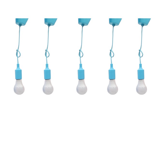 Bộ 5 dây đèn thả trang trí bóng led búp 9W