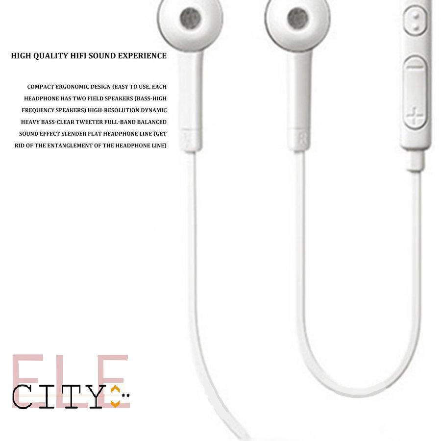 Tai nghe nhét tai có dây 3.5mm với điều khiển mic / âm lượng cho S4/S6/J5/Jb