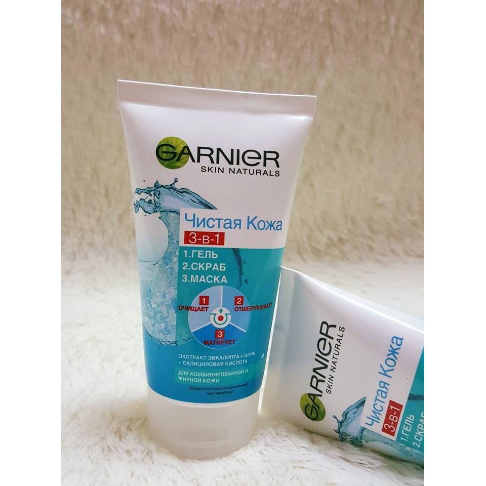 Sữa rửa mặt GARNIER 3 in 1