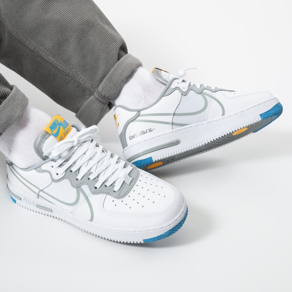 Giày sneaker Nike Air Force 1 React Blue chính hãng