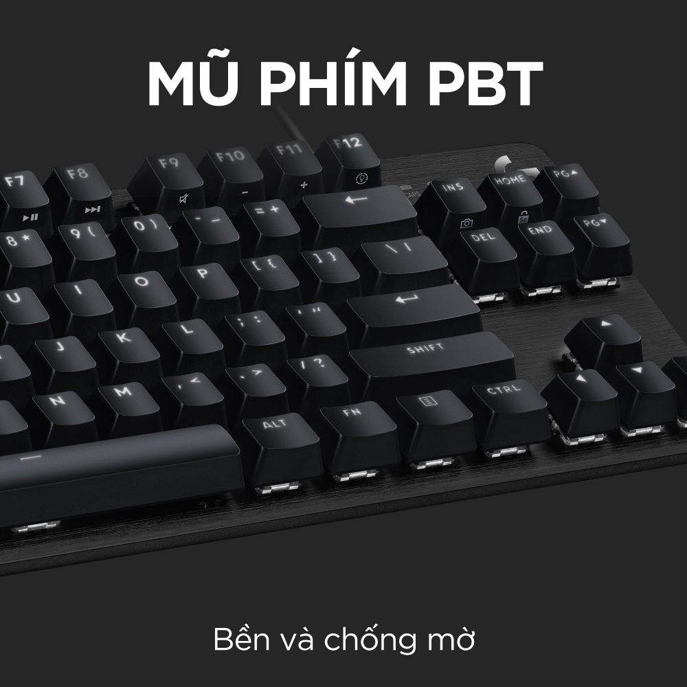 [ELLOGI3 giảm 10%] Bàn phím cơ game Logitech G413 TKL SE | G413 SE Full size – Keycap PBT, Anti-Ghosting