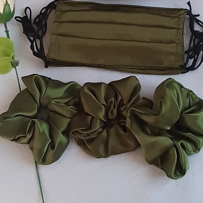 Khẩu trang y tế lụa cao cấp chống bụi kín đáo nhà may dây đeo khẩu trang chống đau tai | BigBuy360 - bigbuy360.vn