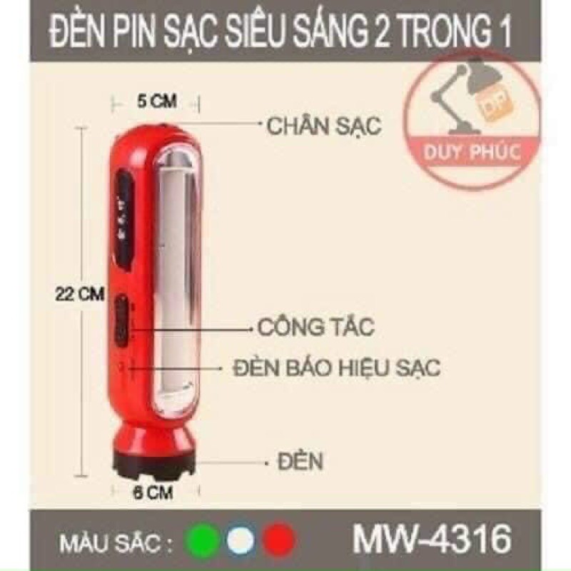 Đèn Pin Sạc KN-4110