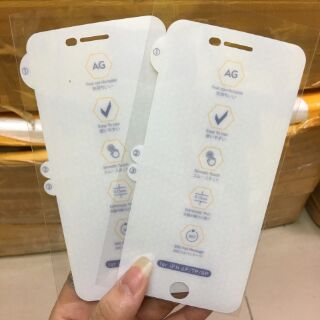 Miếng dán PPF chống vân tay AG cho iPhone 7plus/8plus (mặt trước)