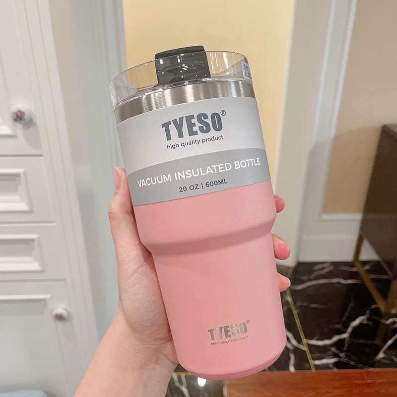 Ly giữ Nhiệt Tyeso 600ML - 890Ml Mẫu 2022