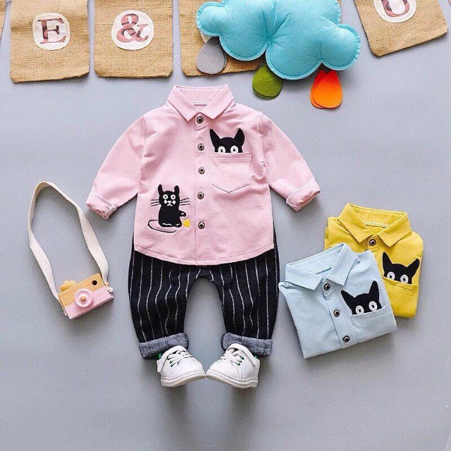 Quần áo trẻ em combo 10 bộ