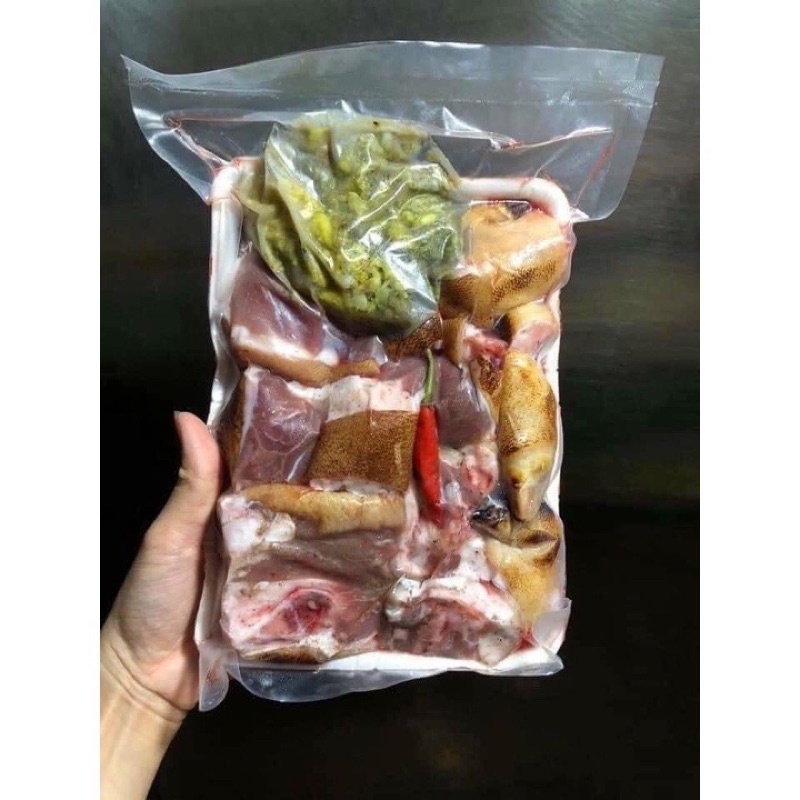 Giò heo giả cày 1kg (giao hoả tốc tphcm)