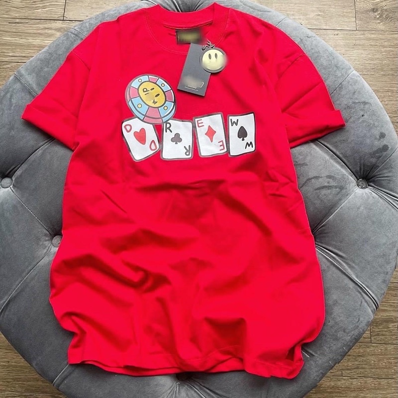 Áo phông tay lỡ 4 quân bài TTA588