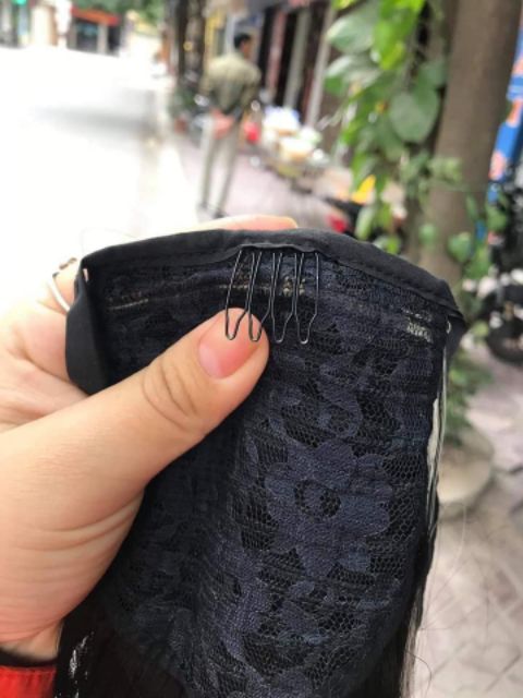 Tóc giả nữ cột 💄 FREESHIP 💄 tóc giả cột xoăn ngắn 35cm DH16