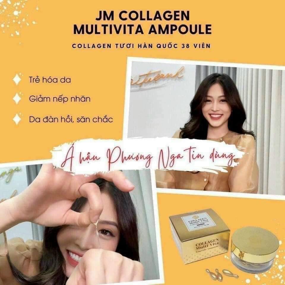 TINH CHẤT DƯỠNG DA MỀM MỊN CHỐNG LÃO HÓA COLLAGEN AMMUD MULTI VITA JMsolution