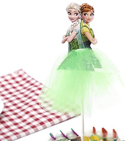 Phụ Kiện Trang Trí Bánh Kem Hình Công Chúa Hoạt Hình Dễ Thương