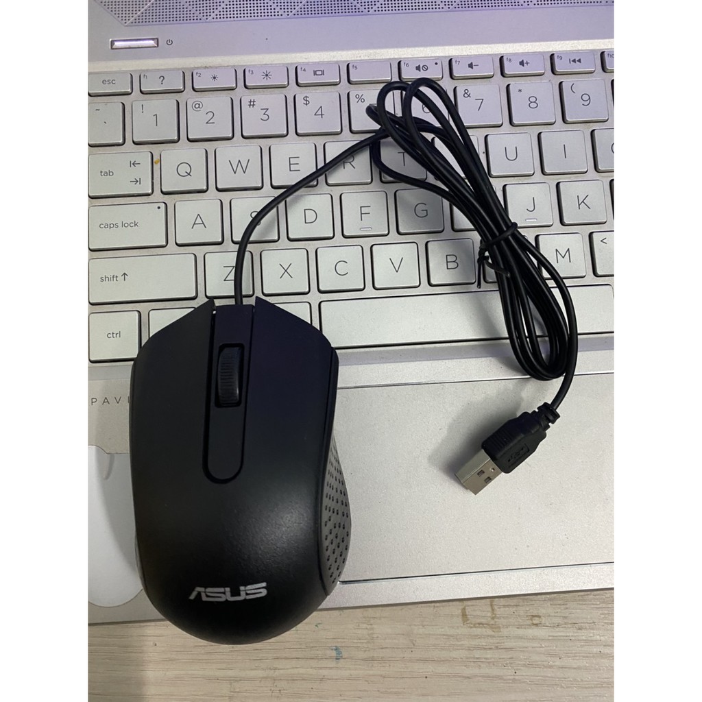Chuột máy tính ASUS Model RMB99, dây cắm USB, bề mặt chống bám mồ hôi