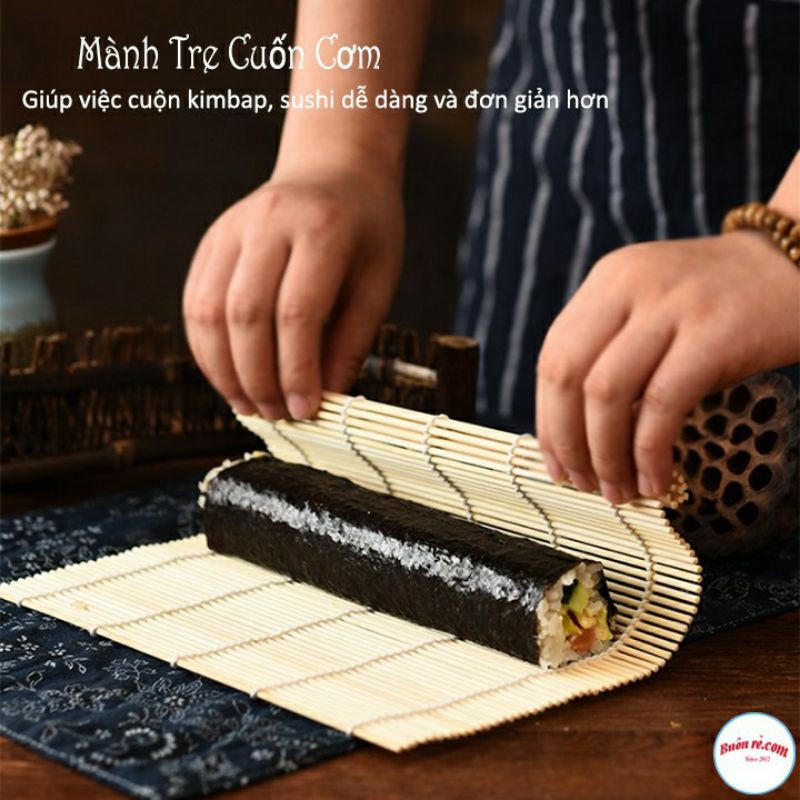 Mành tre cuộn cơm Hàn Quốc