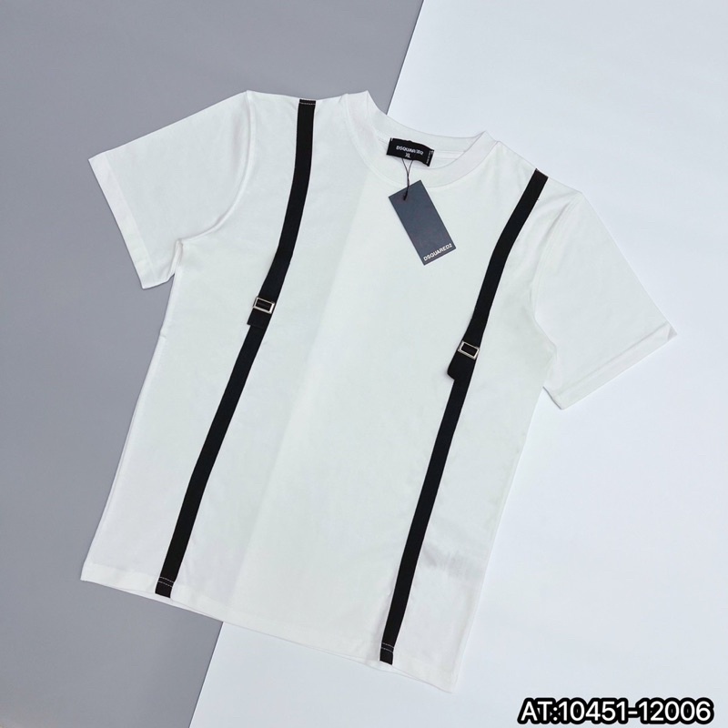 Áo phông nam thiết kế 2 dây khuy chạy dọc chất cotton cực mềm mịn