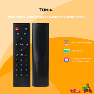 Điều khiển hồng ngoại Remote IR có bàn phím số dùng cho Android TV Box TX3 mini, TX3 mini plus 2022, TX5, TX6, TX8