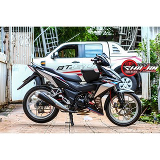 Tem Xe Winner 150 Xanh Bạc Viền Đỏ