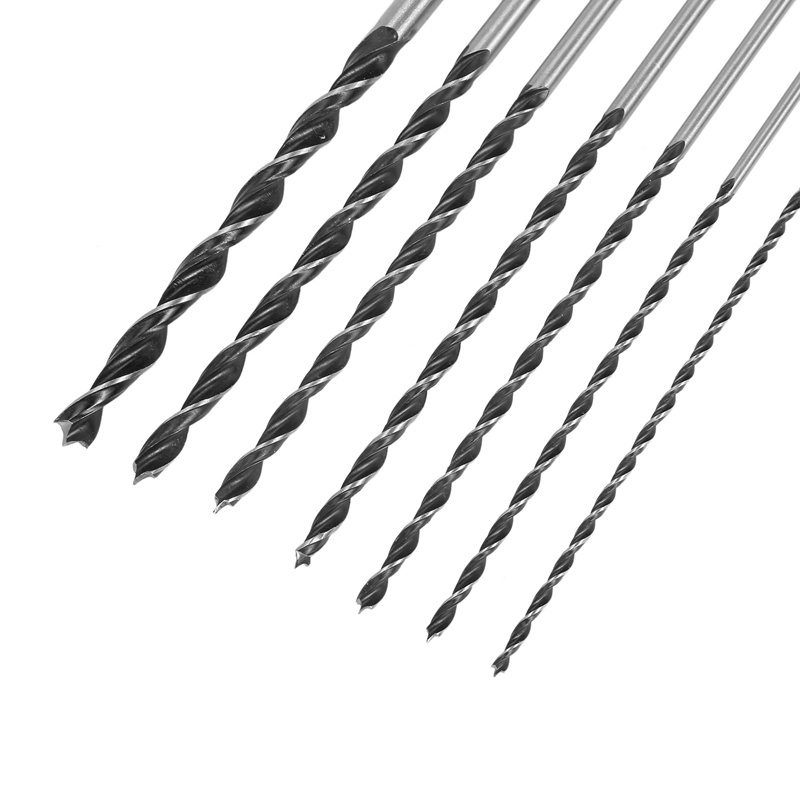 Bộ 7 Mũi Khoan Gỗ Dài 4mm 5mm 6mm 7mm 8mm 10mm 12Mmx300Mm