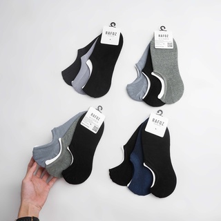 Set 3 đôi tất/ vớ rafoz cổ ngắn basic chất liệu cotton cao cấp dày dặn thoáng mát kstore sp443211