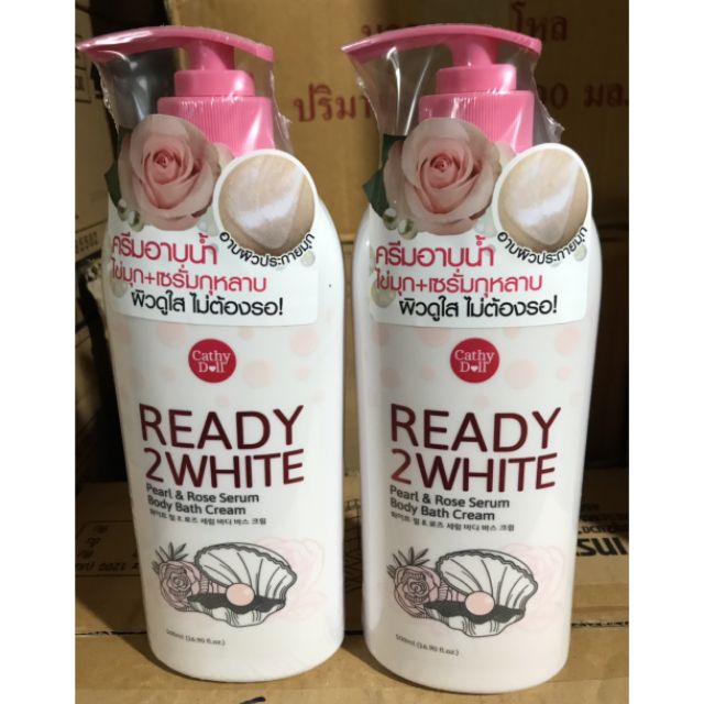 SỮA TẮM NGỌC TRAI CATHYDOL READY 2 WHITE