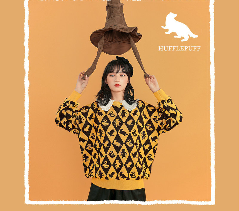 Áo Sweater In Hình Harry Potter 4 Màu