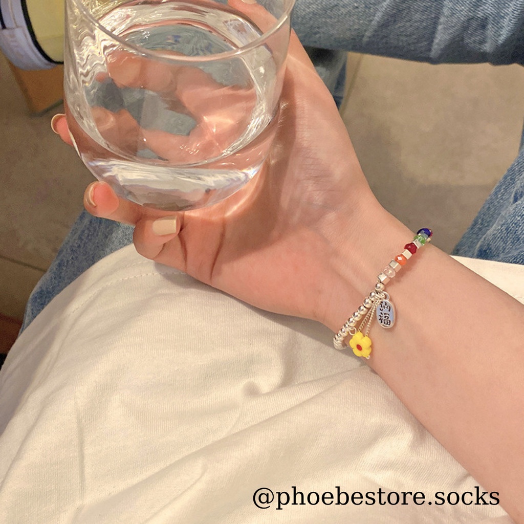 Vòng tay nữ vòng tay hot trend y2k style