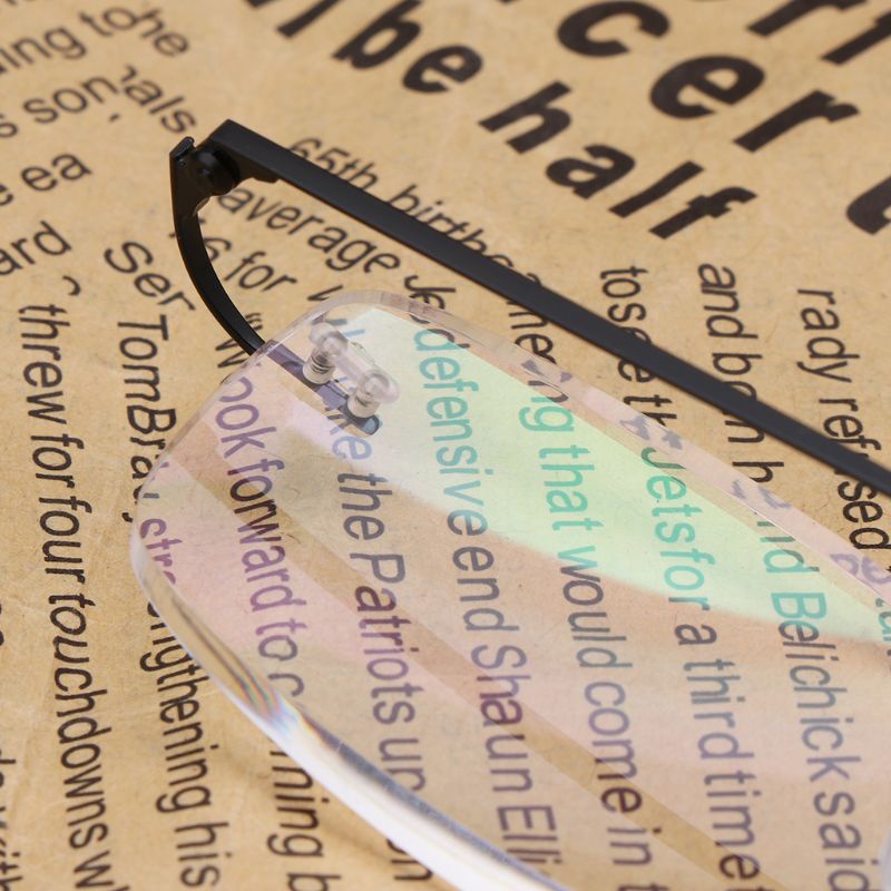 Kính Đọc Sách Không Gọng Bằng Hợp Kim Titan Cho Nam