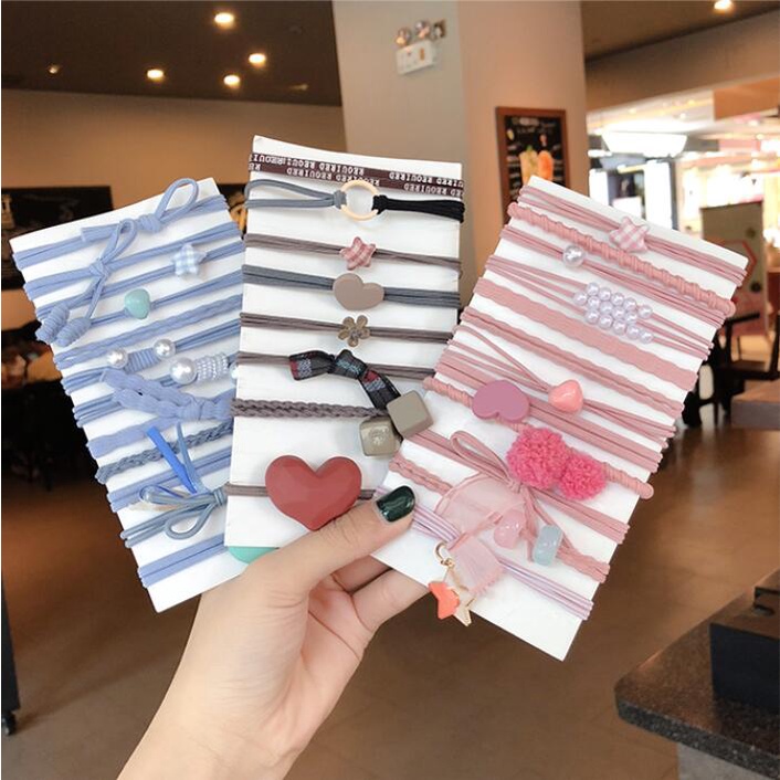 Dây buộc tóc thiết kế đơn giản dễ thương phong cách Hàn Quốc