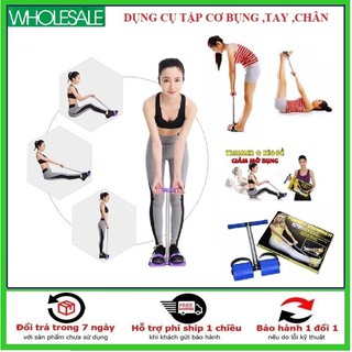 Dây Kéo Đàn Hồi - Lò Xo Tập Lưng và Tập bụng, dụng cụ thể dục thể thao đa năng Tummy Trimmer