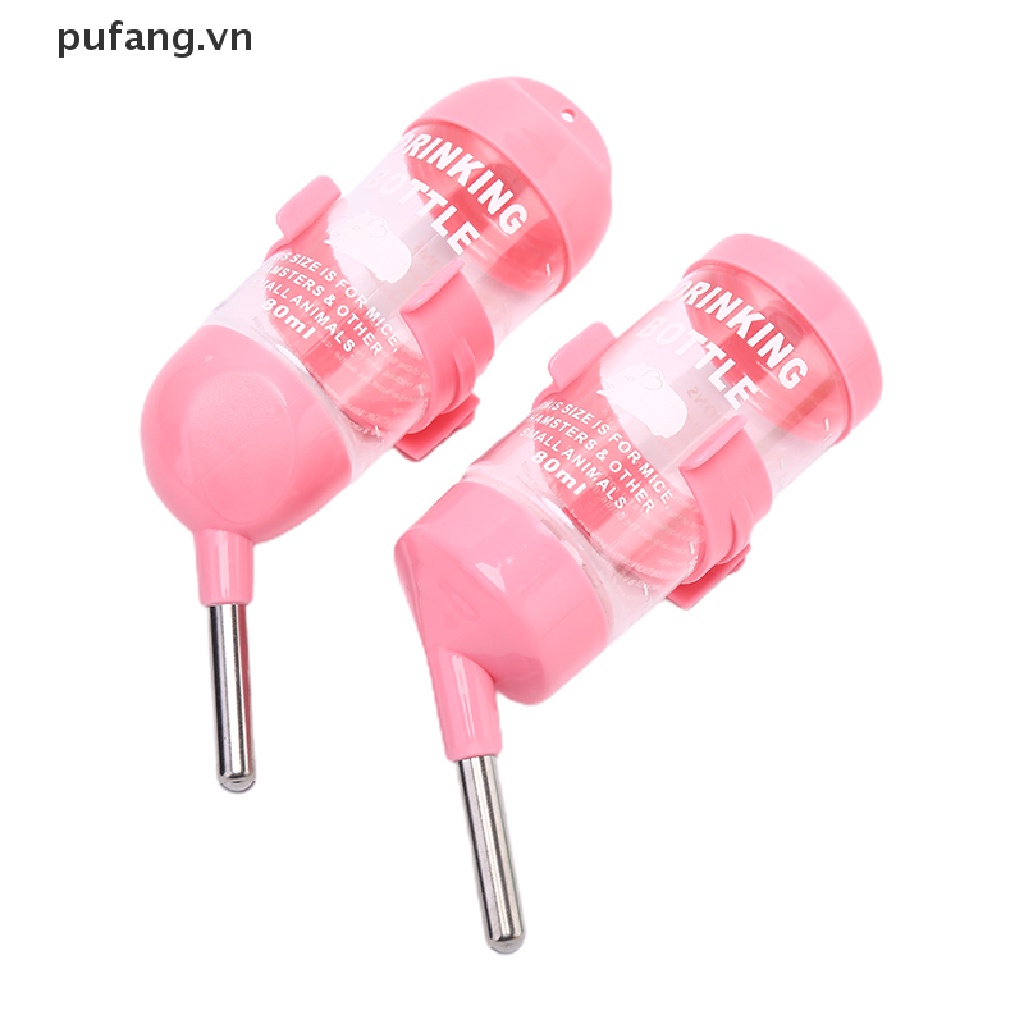 Bình Uống Nước 80ml Bằng Nhựa Cho Chuột Hamster