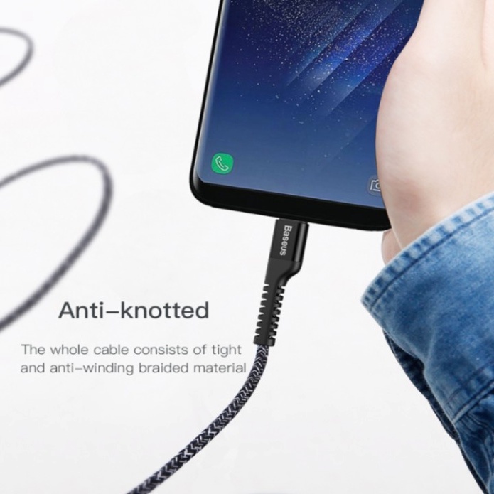 Cáp sạc nhanh Type-C nhãn hiệu Baseus CATZJ dài 1,5M - Hàng chính hãng